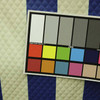 Blue / White Stripe Fabric By The Yard Diamond Embossed Quilting Drapery
