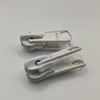 # 10 Double Pull Slides White Zipper
