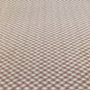 Cinnamon Brown Gold Abstract Check Upholstery Drapery Fabric By The Yard 54"W