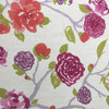 Braemore Lien Fabric Yoshino Blossom Fuchsia, Red, Pink, and Lavender