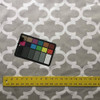 Moroccan Tile Geometric in Gray and White Upholstery / Drapery Fabric | 54" Wide