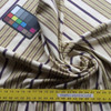 Vertical Muted Stripes Upholstery / Drapery Fabric | 54 wide | BTY | Linen-like