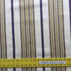 Vertical Muted Stripes Upholstery / Drapery Fabric | 54 wide | BTY | Linen-like
