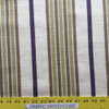 Vertical Muted Stripes Upholstery / Drapery Fabric | 54 wide | BTY | Linen-like