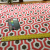 Hexagon Geometric in Salmon and Brown Home Decor Fabric | 54" W | By the Yard