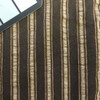 Brown and Tan Vertical Stripes | Slipcover / Upholstery Fabric | 54 W | BTY