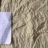 Beige Crinkle Textured Drapery Fabric | 56 Wide | By the Yard | Slightly Sheer