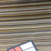 Horizontal Thin Stripes in Brown, Gray, Tan | Upholstery Fabric | 59 Wide | BTY