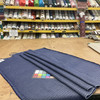 Navy Blue with White | Heavyweight Upholstery Fabric | 54 Wide | By the Yard