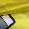 bright yellow organza fabric