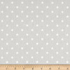 Premier Prints Mini Star Twill French Grey/White | Medium Weight Twill Fabric | Home Decor Fabric | 54" Wide