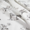 Covington Jumanji Duck Ivory/Ebony | Medium Weight Duck Fabric | Home Decor Fabric | 54" Wide