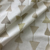 Covington Argento Embroidered Natural | Medium/Heavyweight Woven Fabric | Home Decor Fabric | 51" Wide