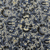PKL Studio Filigree Duck Indigo | Medium Weight Duck Fabric | Home Decor Fabric | 54" Wide