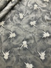 PKL Studio Fleurine Jacquard Pewter | Medium Weight Jacquard Fabric | Home Decor Fabric | 54" Wide