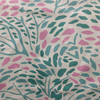 Toadstool in Peacock | Home Decor Fabric | Blue Pink Abstract | Drapery | Annie Selke Home | 54" Wide | By The Yard