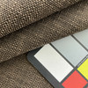Dark Brown Solid Slub Weave | Upholstery Fabric | Heavyweight | Durable | 54" Wide | By the Yard