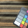 Giggle in Gravity | Upholstery Fabric | Diamond Stripes | Brown / Tan / Bronze | 54" Wide | By the Yard