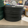 2 inch Jet Black Lightweight Woven Polypropylene Webbing | Edging / Bag Strap / Binding