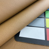 Medium Brown Faux Leather | Vinyl Upholstery Fabric | Medium Pebbled Grain | Thin and Workable | 54" Wide | By the Yard