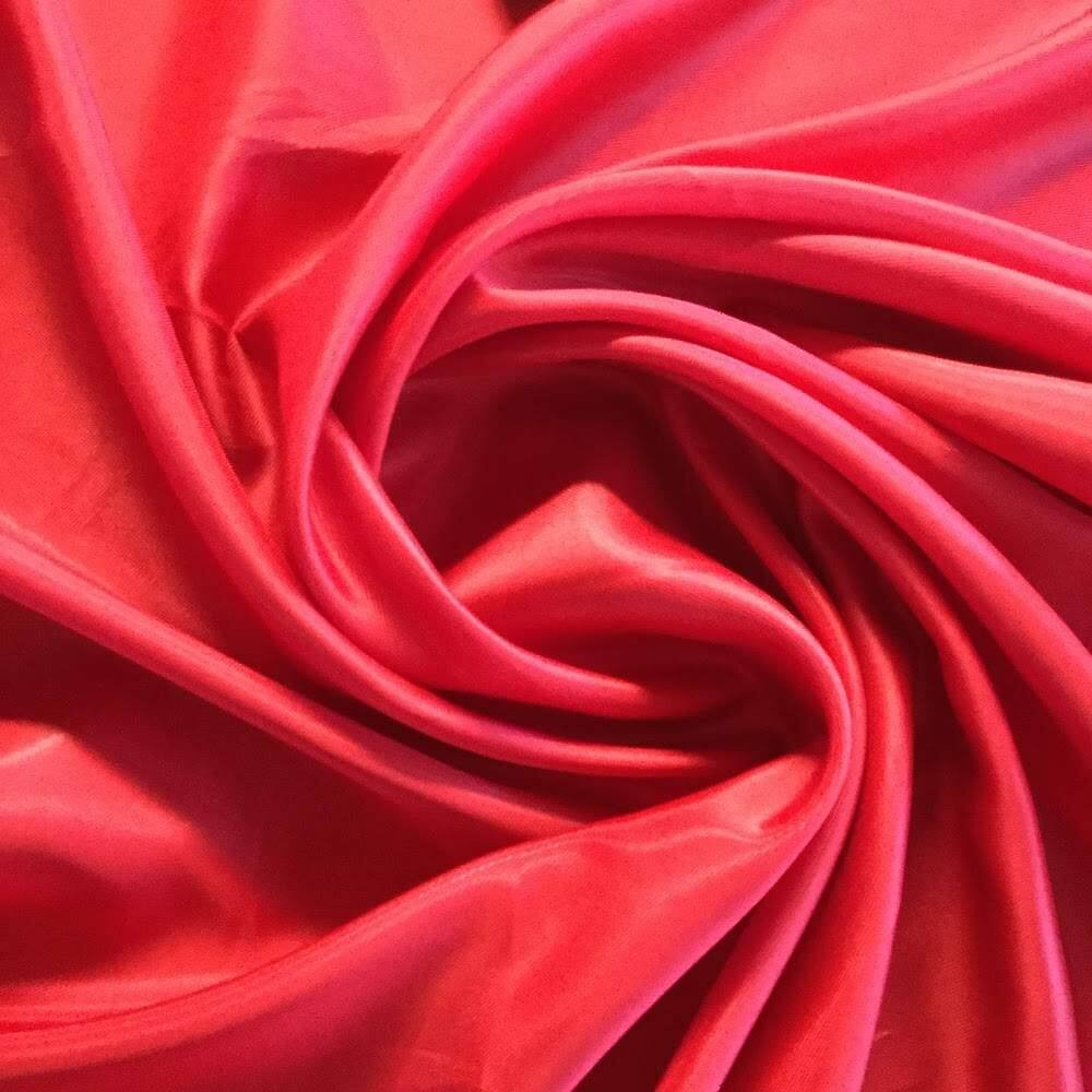 Primary Red SIlky Lining Polyester Apparel/Dress Fabric | 60 Wide | By the  Yard - Fabric Warehouse