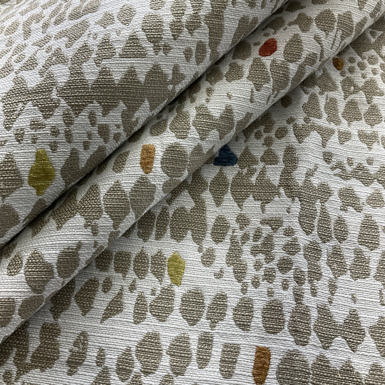 Regal Relic Paint Dabs Chenille Cream | Very Heavyweight Woven ...