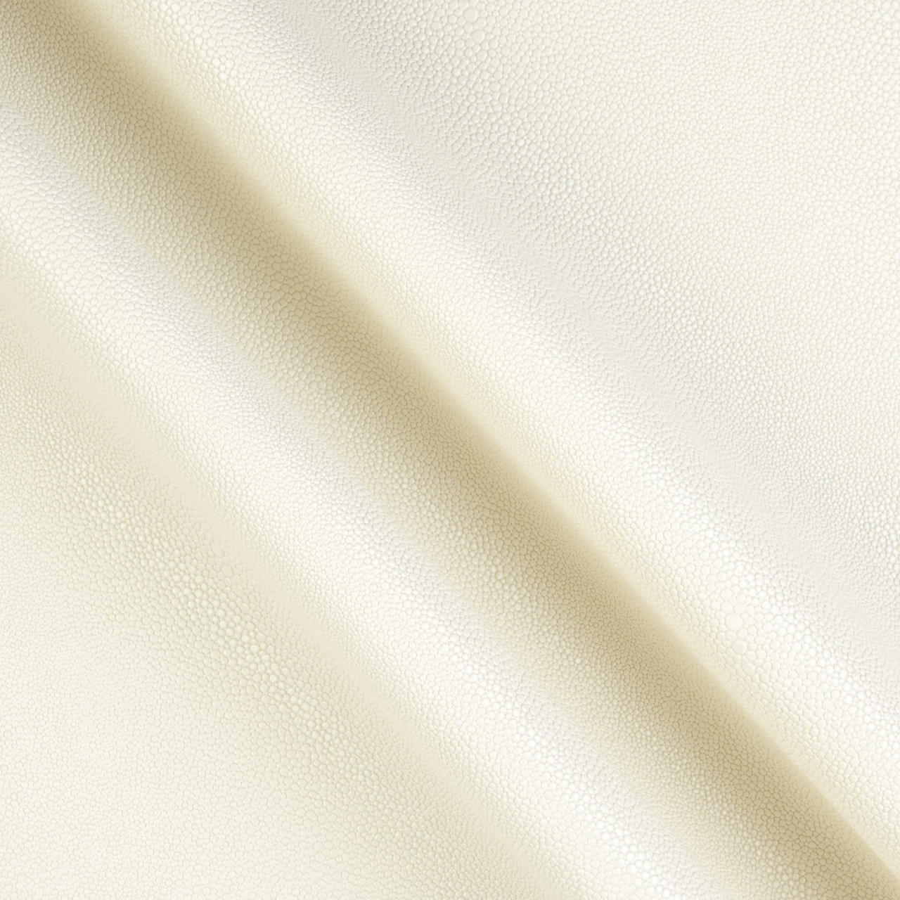 Ez-Kleen Eel Textured Faux Leather White | Very Heavyweight Vinyl