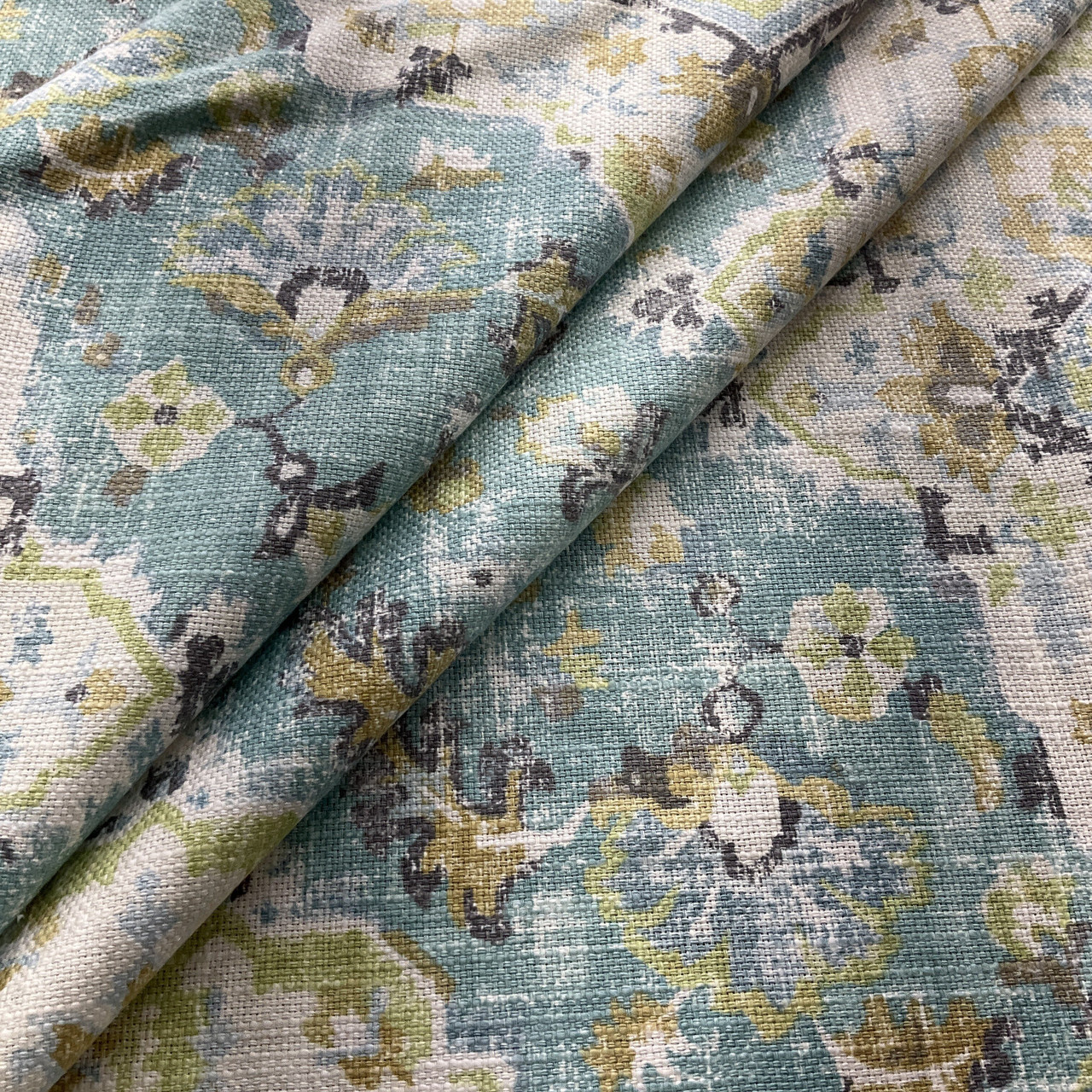 Benbrook in Caribbean | Home Decor Fabric | Medallion Design in ...