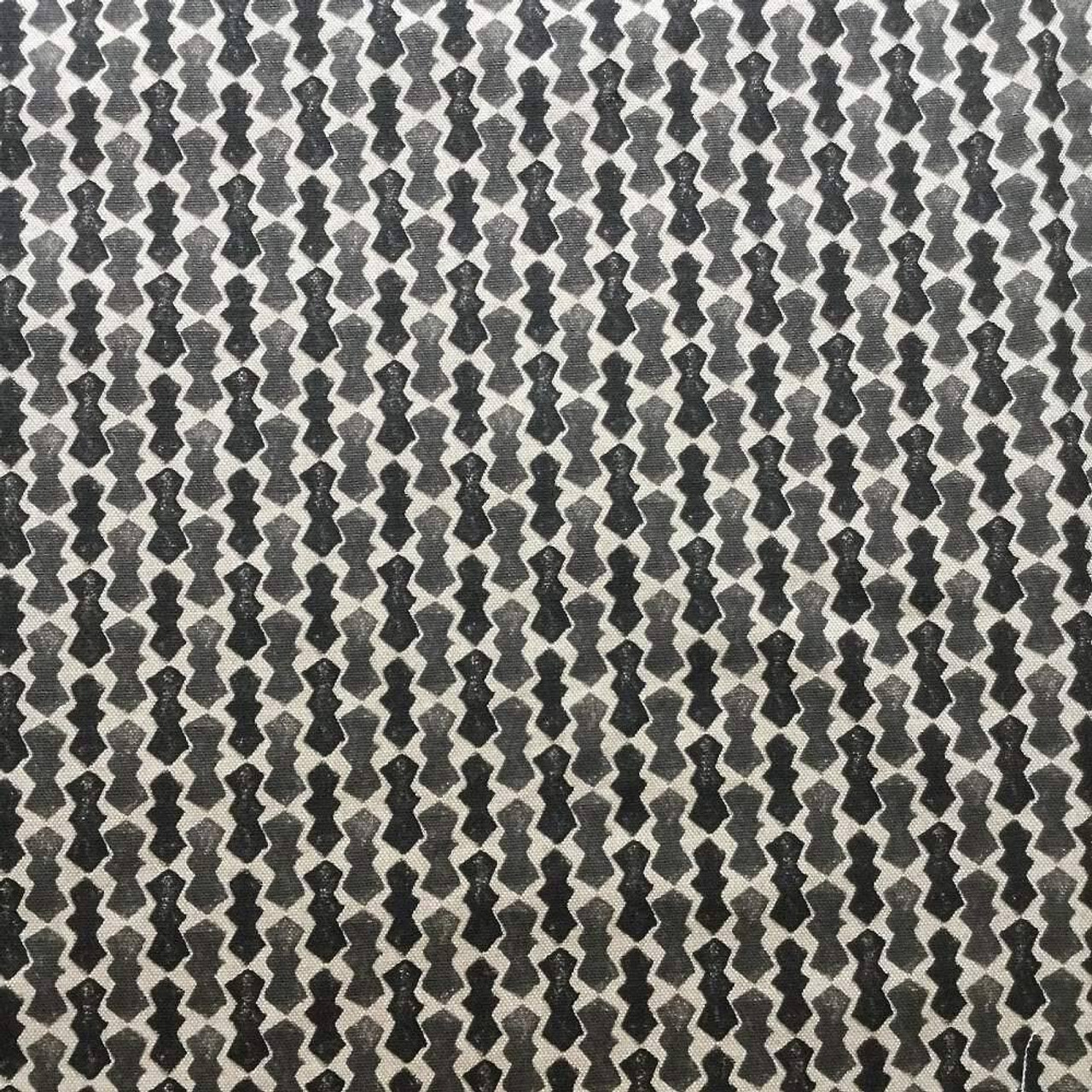 Turner Charcoal Fabric By the Yard