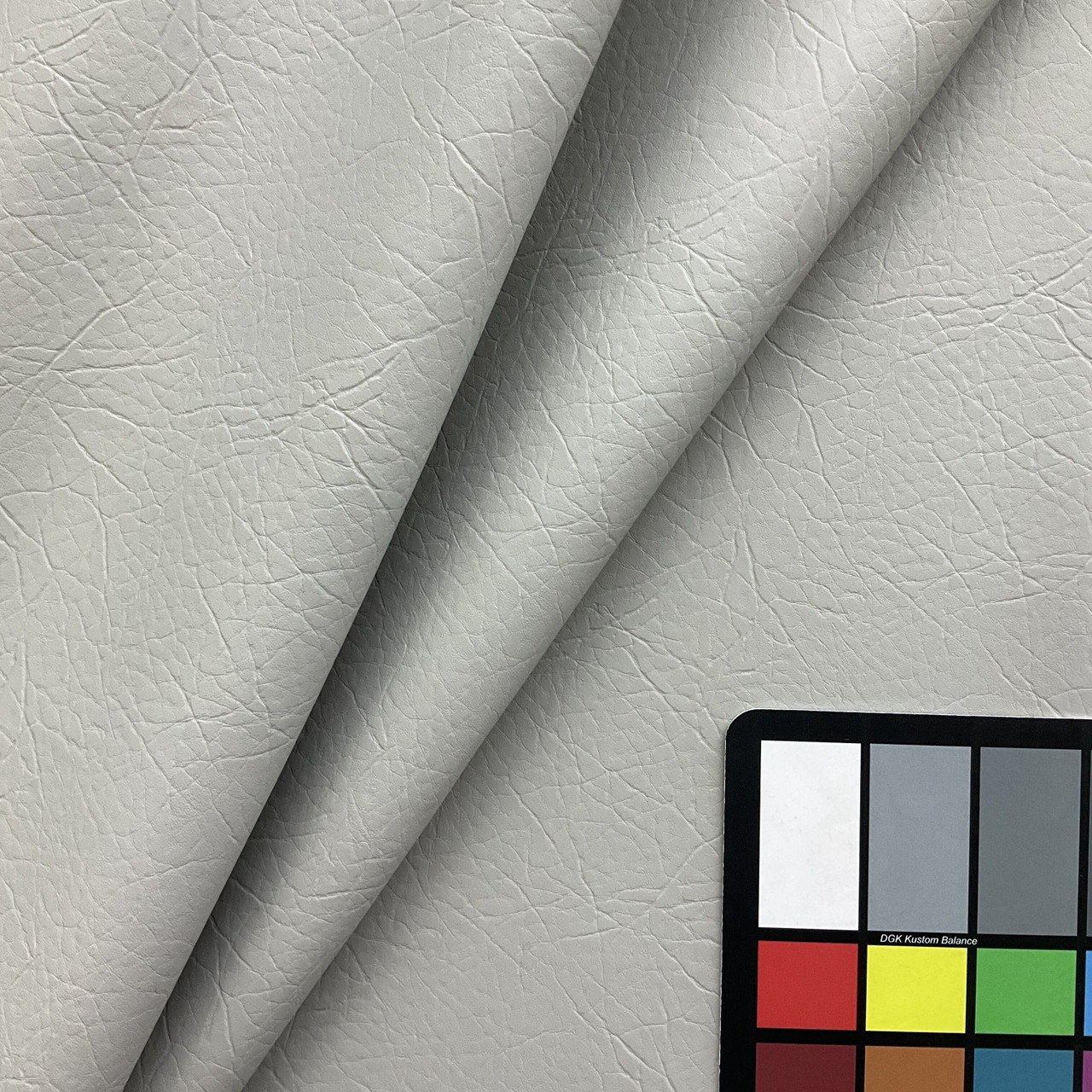 White Marine Vinyl & Leather Fabric by the Yard