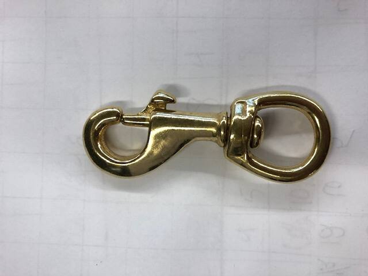 Snap Hook Brass - 3.5