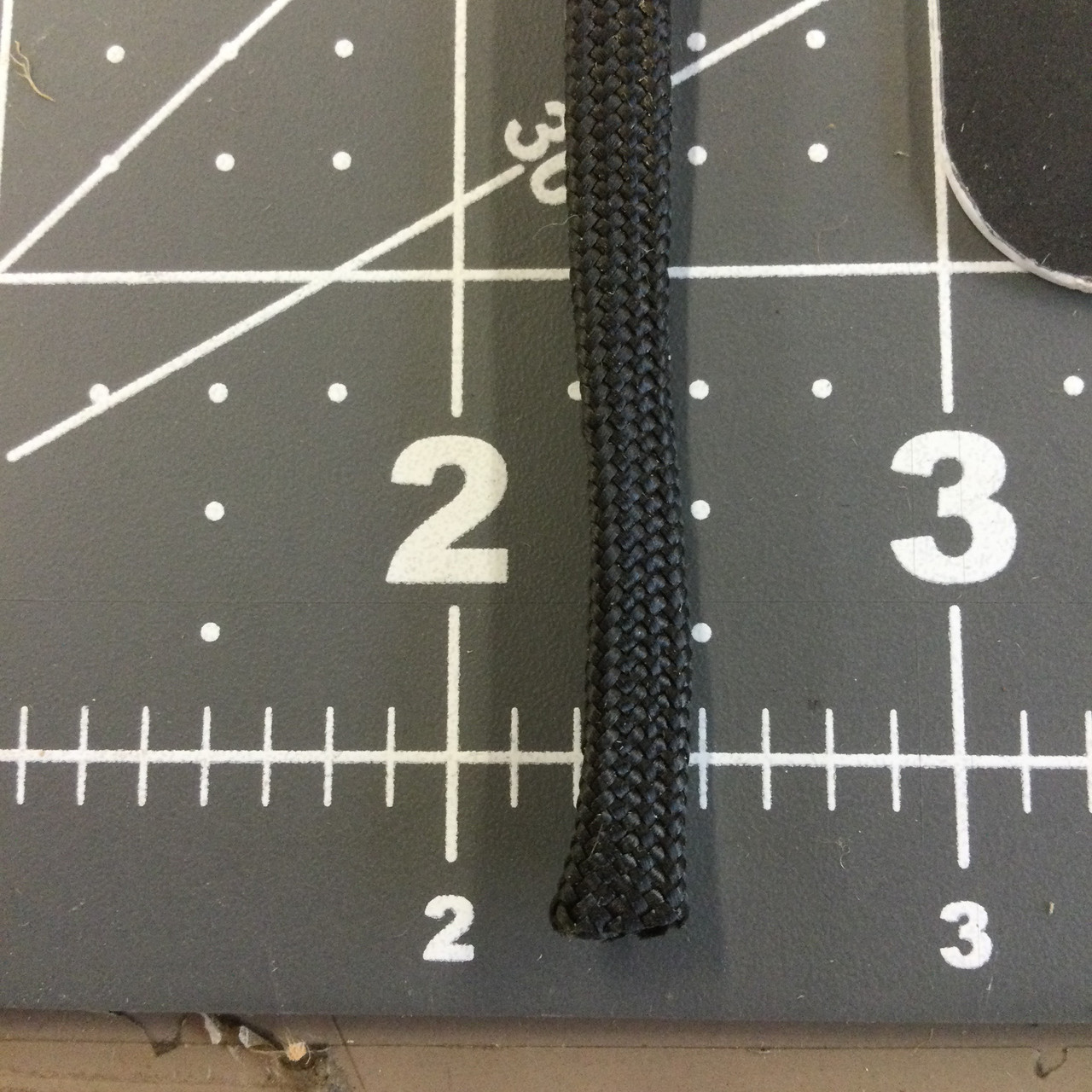 Black Flat Braided Lacing Cord, Milspec, Shoe lacing