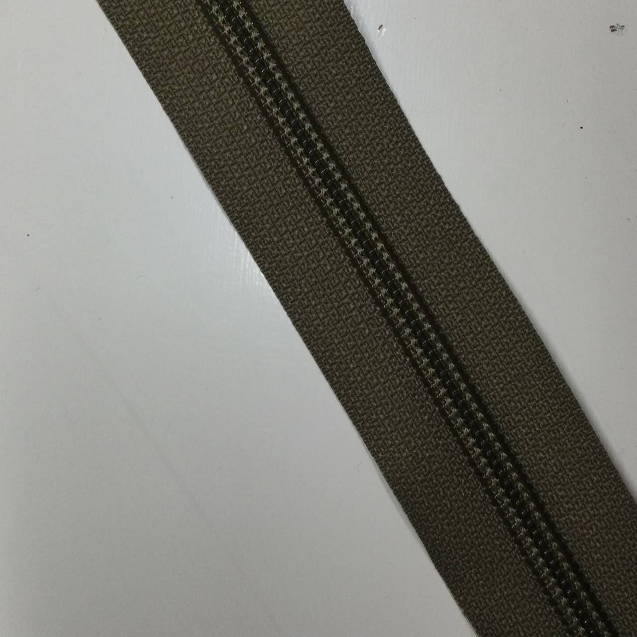 5 Tan Nylon Coil Zipper, By the Yard, YKK Brand