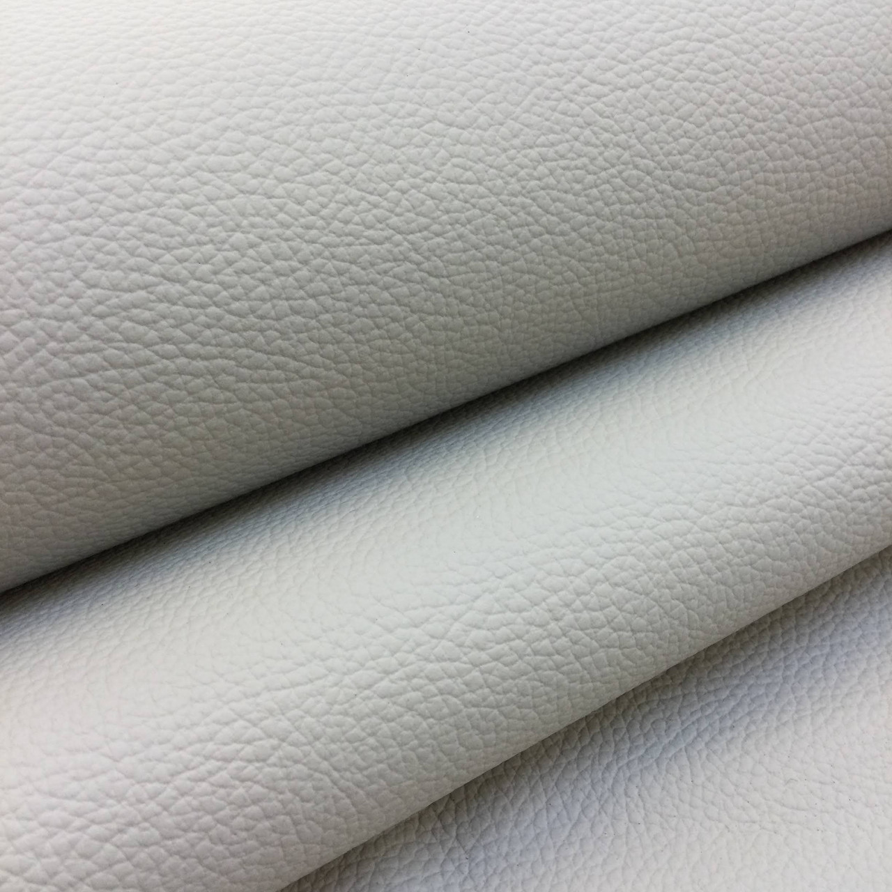 Light Grey Faux Leather Vinyl Automotive Headliner Fabric