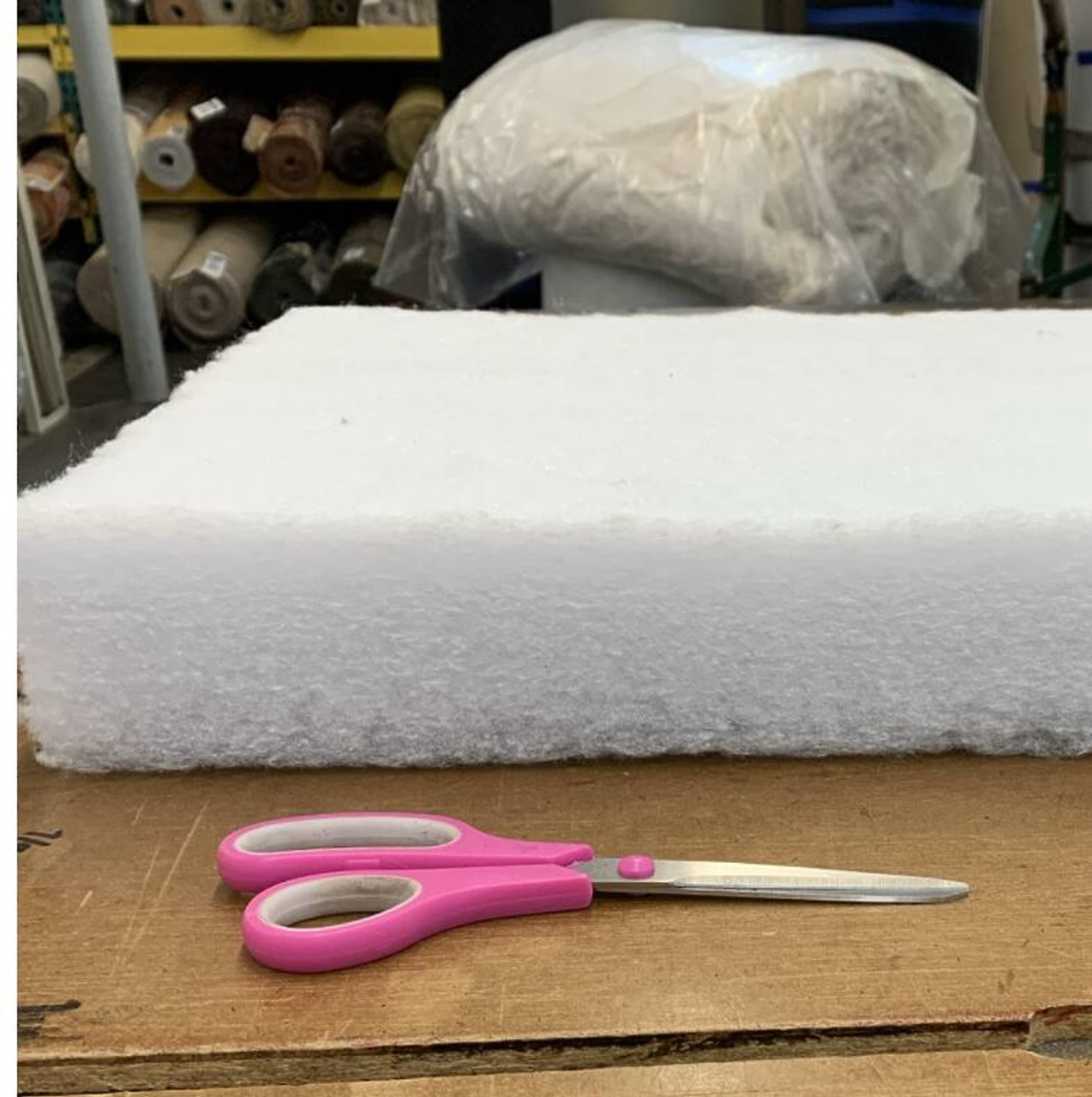 Wrapping Foam Cushions with Upholstery Batting — Ronco Furniture