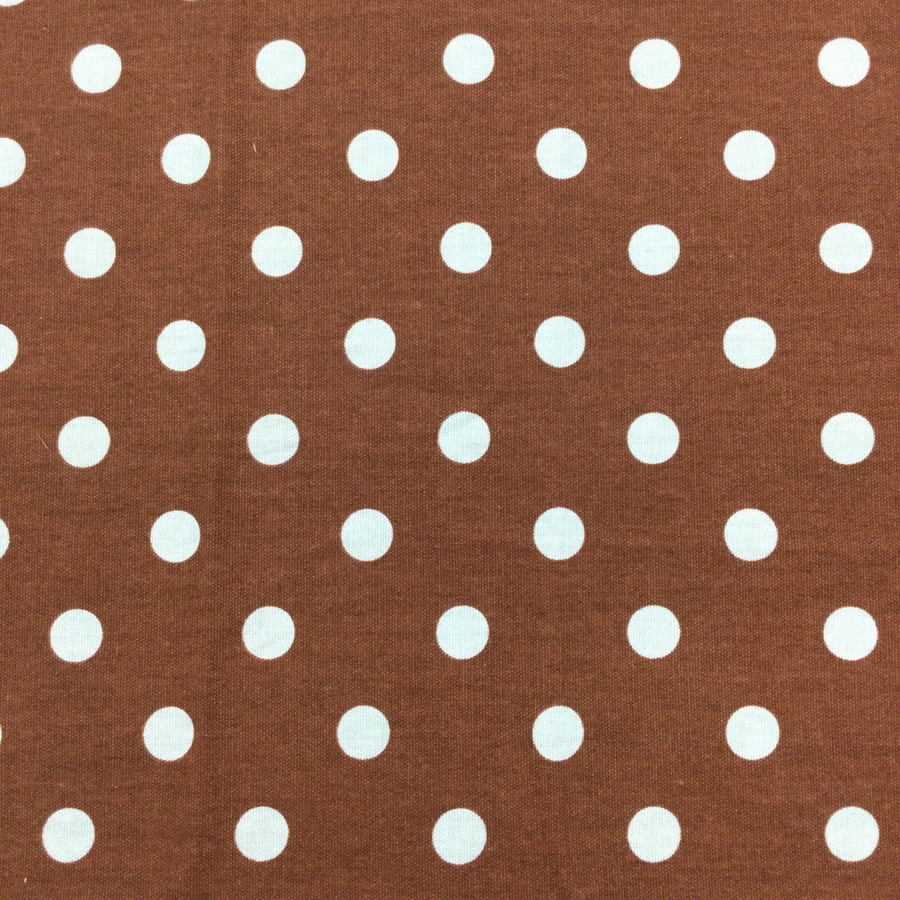 Multicoloured Spots Print Canvas Fabric on cream Fabric Useful For