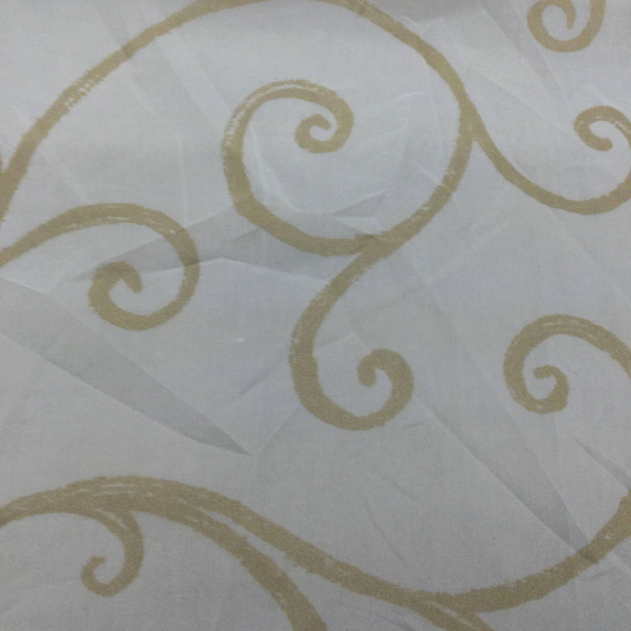 White paper lace and organza design