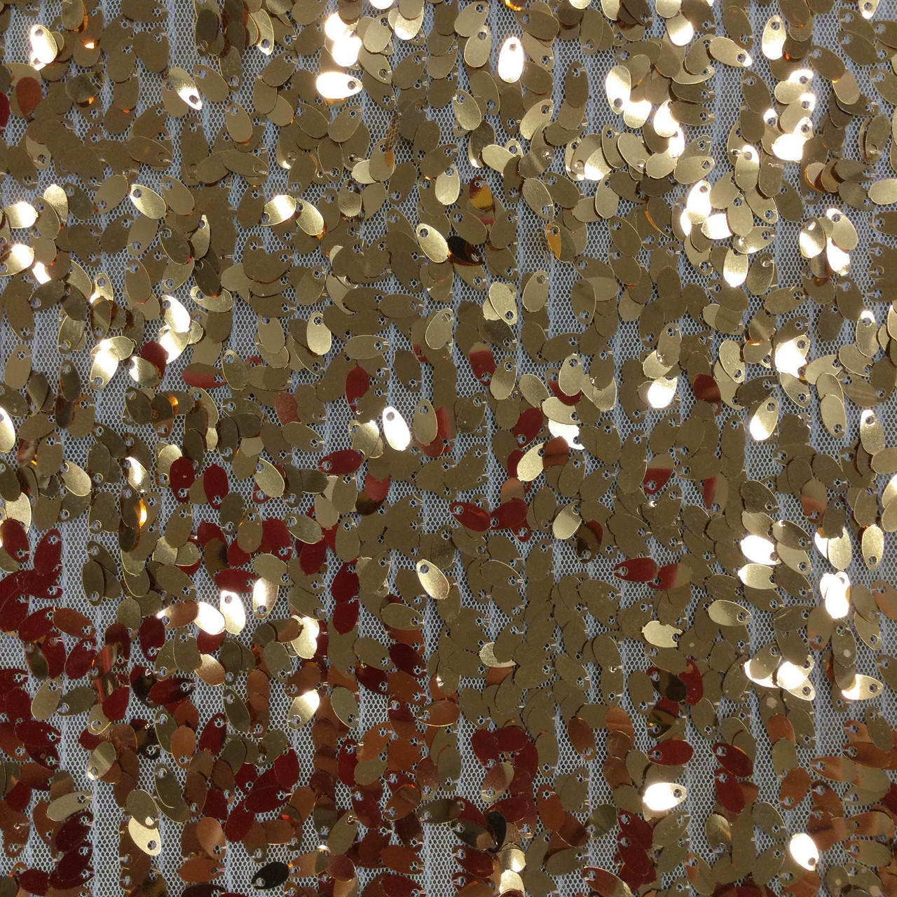 Light Gold Sequin Fabric, Glitters Full Sequins, Light Gold Sequin on Mesh  Fabric, Party Dress, Table Deco Sequins Fabric Sold by Yard 