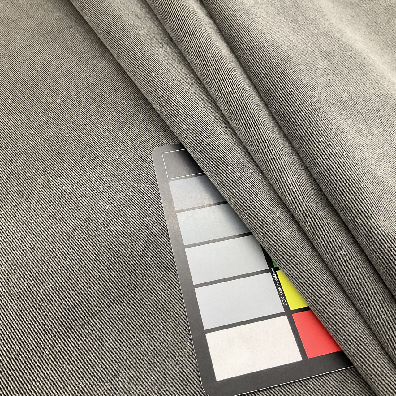 Heather Grey Solid Color Poly Cotton Fleece Fabric by the Yard