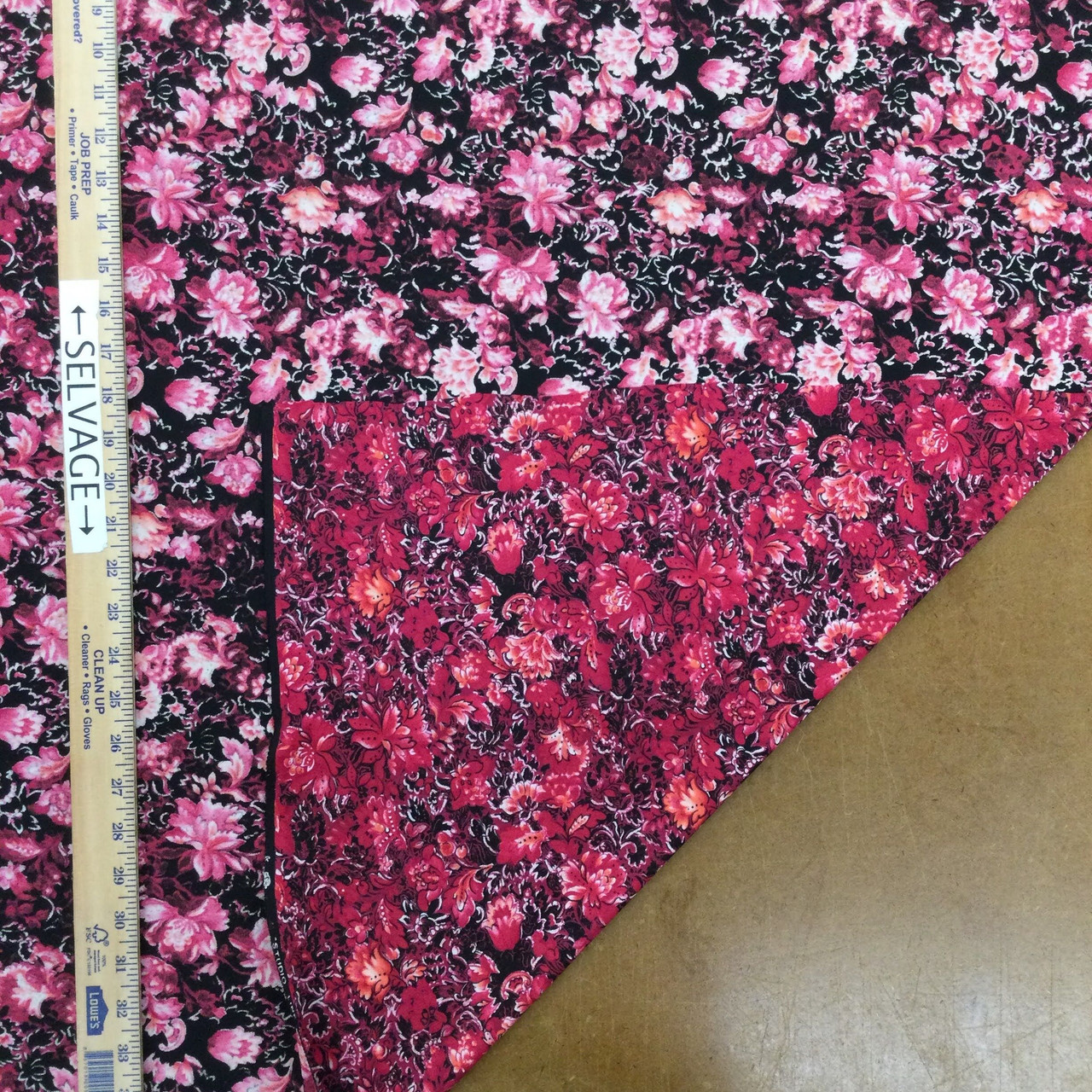 Dark Berry Pink Cotton Fabric Cotton Blend by the yard , half yard , and  quarter yard - FAST SHIPPING!