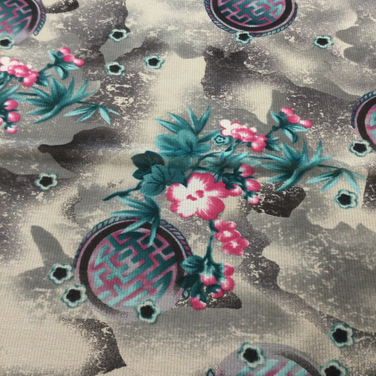 Printed Jersey Fabric by the Yard