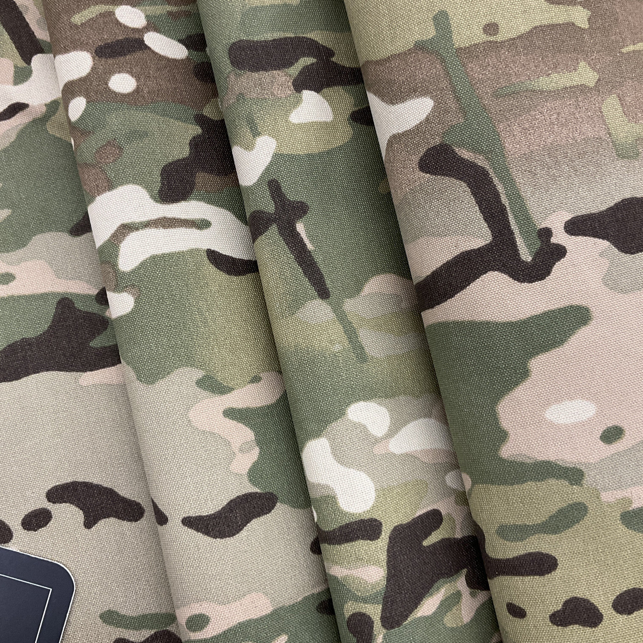NITRAID  forest ARMY raidback®︎fabric Army Forest Camouflage Nylon Fabric in Green / Brown / Tan
