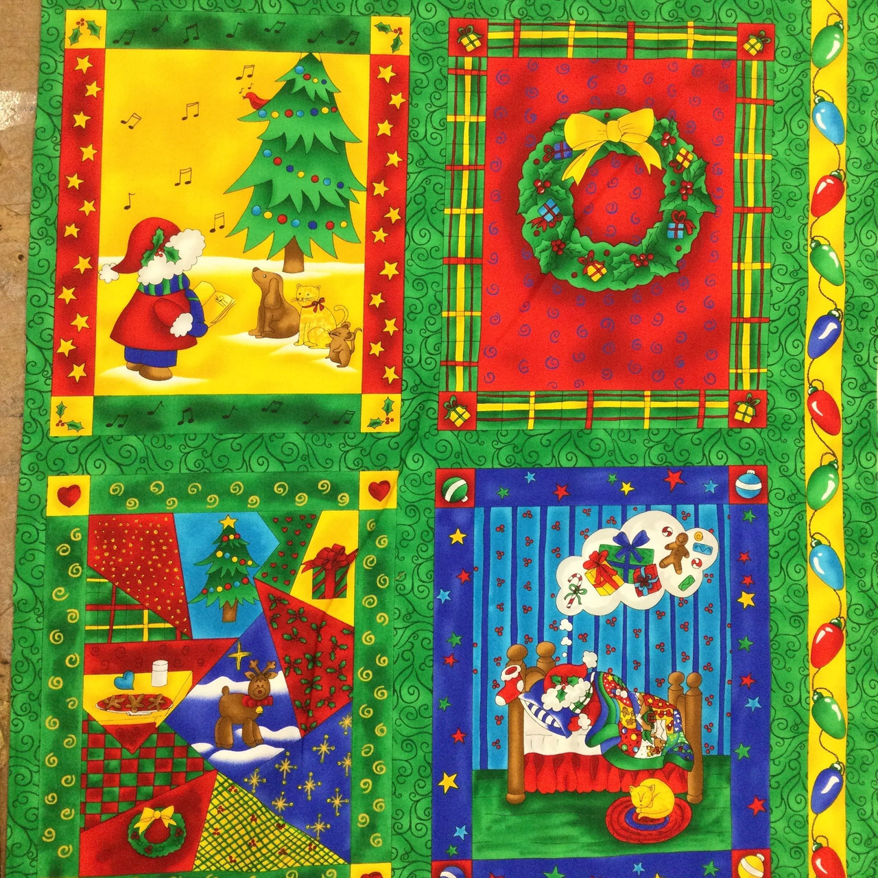 Warmin' Up Winter Panel Quilt and Pillow Kit - 2 Projects