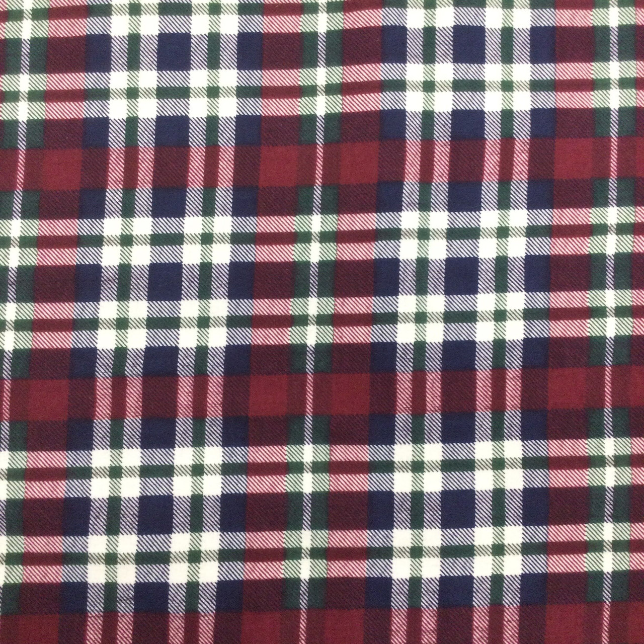 University of Louisville Cotton Flannel Fabric by Sykel-Louisville  Cardinals Plaid Flannel Fabric