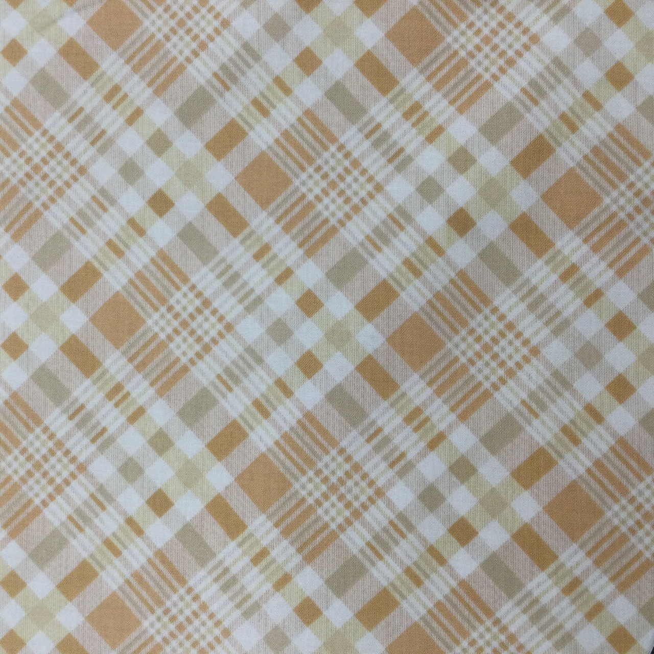 Tan & Brown Fabric For Quilting