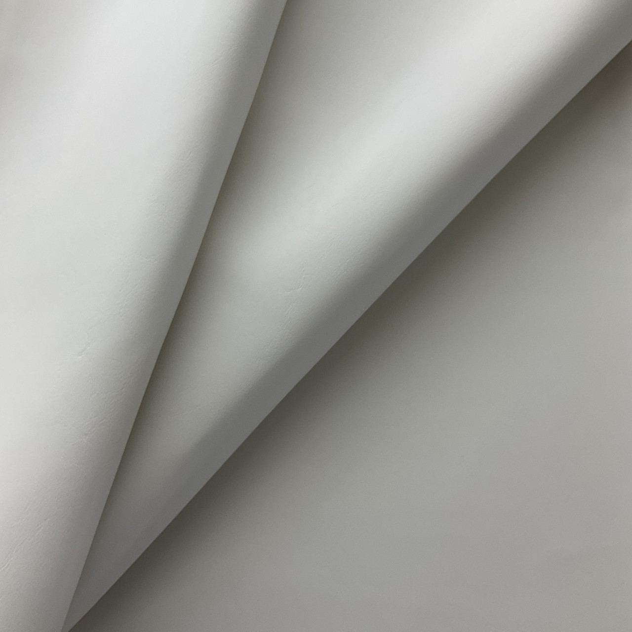 White Marine Vinyl & Leather Fabric by the Yard
