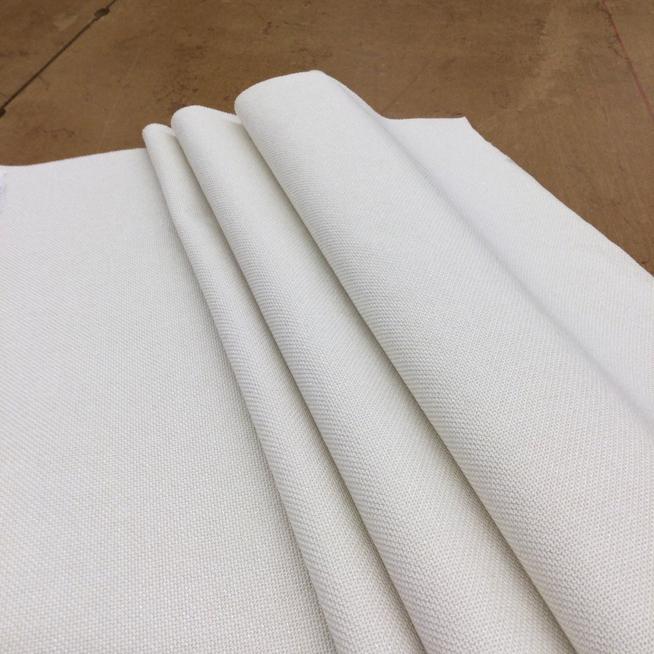Pearly Off-White, Upholstery Fabric, Polyester, 54 Wide
