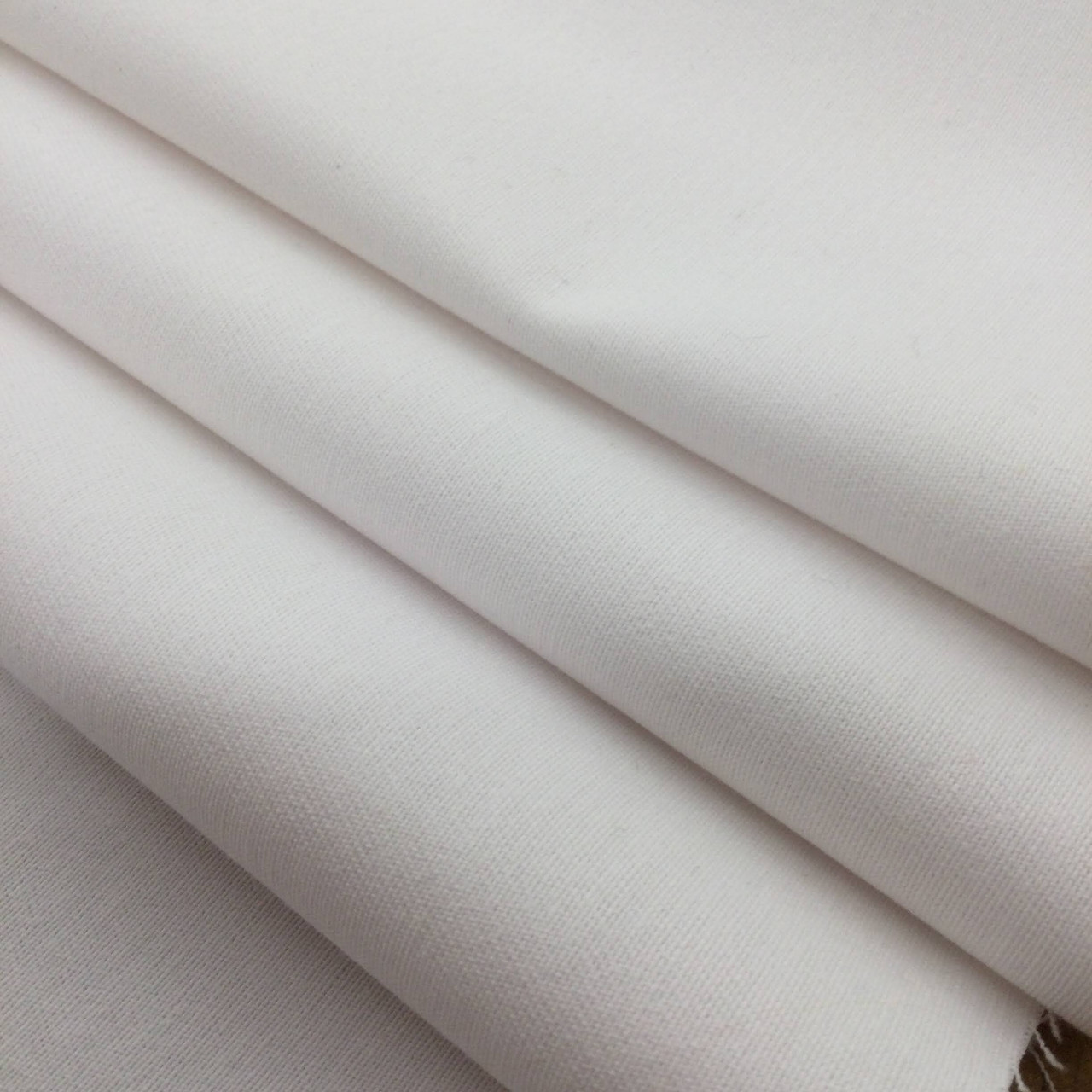 100% Cotton Lining - White Twill 60 - By the Yard
