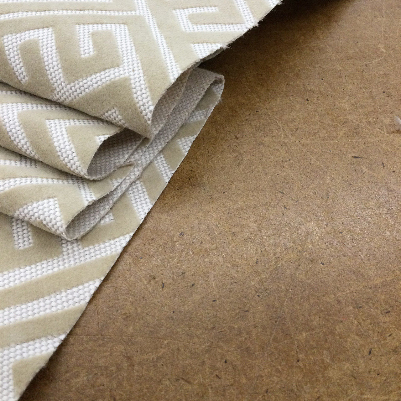 Wheat Plaid Brown Plaid Linen Upholstery Fabric by The Yard