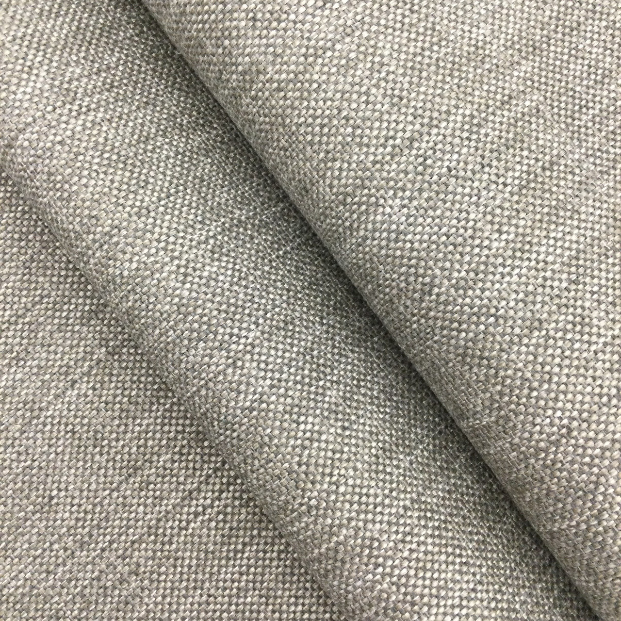 Linen Fabric Slub Weave in Light Green